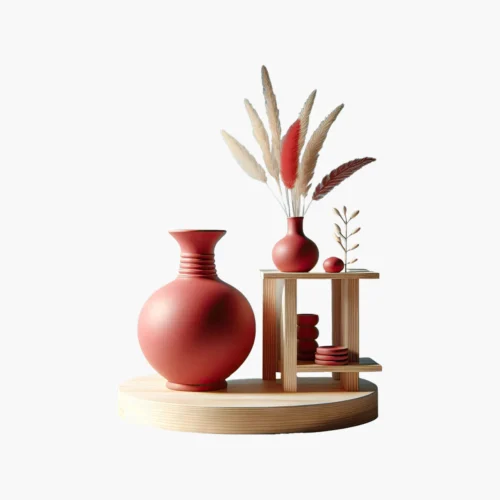 product-25 Handcrafted Wooden Clock
