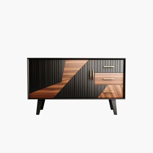 Modern Walnut Bookshelf