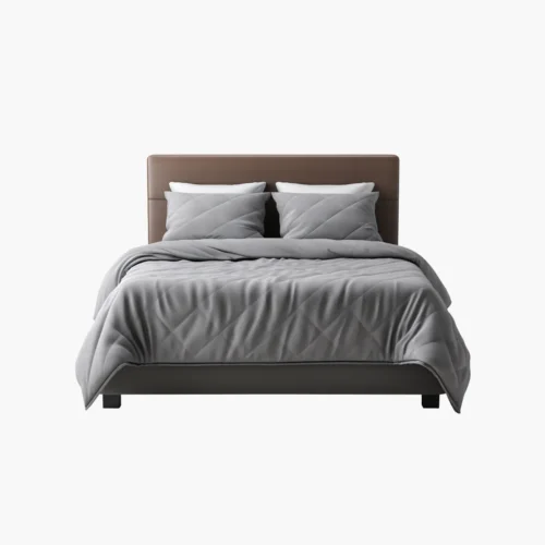 Scandinavian Oak Platform Bed